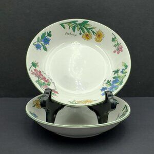 Oneida Geranium Soup Cereal Bowls Oneida Majesticware Small Floral Serving Bowls